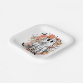 Retrogeest Papieren Bordje (Gebogen)