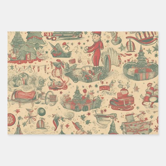 Retrogeheugen Inpakpapier Vel (Voorkant 2)