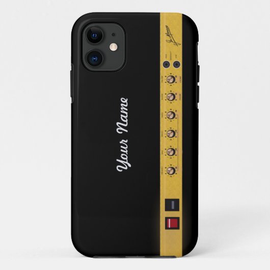 Retrogeluidversterker Case-Mate iPhone Case (Achterkant)