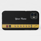 Retrogeluidversterker Case-Mate iPhone Case (Achterkant (horizontaal))