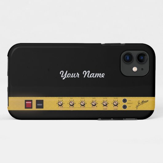 Retrogeluidversterker Case-Mate iPhone Case (Achterkant (horizontaal))