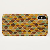 Retrogeometrisch patroon 3 2 Case-Mate iPhone case (Achterkant (horizontaal))