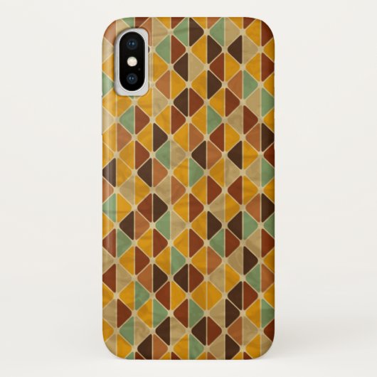Retrogeometrisch patroon 3 2 Case-Mate iPhone case (Achterkant)