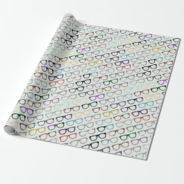 Retroglaspap Hipster Wrapping Paper Cadeaupapier