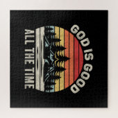 RetroGod is altijd goed Christelijk Legpuzzel (Horizontaal)