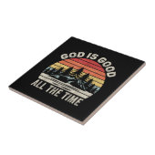  RetroGod is altijd goed Christelijk Tegeltje (Zijkant)