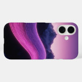 Retrogolfbergen Case-Mate iPhone Case (Achterkant (horizontaal))