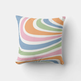 Retrogolfontwerp Kussen