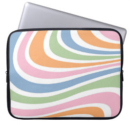 Retrogolfontwerp Laptop Sleeve