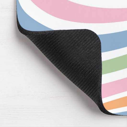 Retrogolfontwerp Muismat (Hoek)