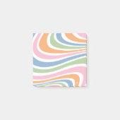 Retrogolfontwerp Post-it® Notes (Voorkant)