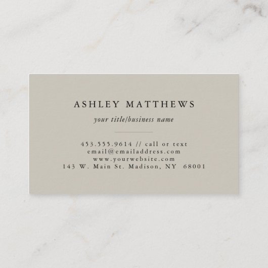 Retrogolven Visitekaartje (Achterkant)