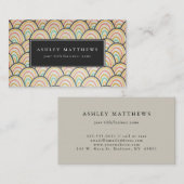 Retrogolven Visitekaartje (Voorkant / Achterkant)