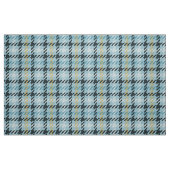 Retrogoud en blauwgroen schuurplatform stof (Fat Quarter)