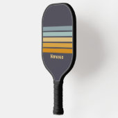 retrograde regenboog over striping | Naam Pickleball Paddle (Links)