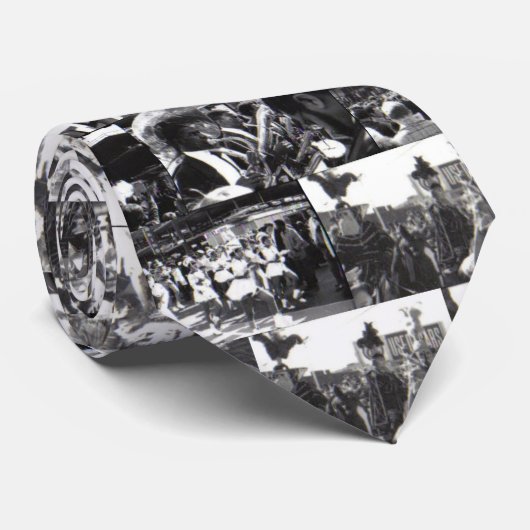 RetroGras Stropdas (Opgerold)