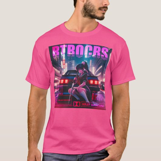retrogrl t-shirt (Voorkant)
