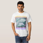 Retrohaaien T-shirt (Voorkant volledig)