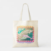 Retrohaaien Tote Bag (Achterkant)