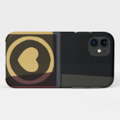 Retrohartgrafisch Case-Mate iPhone Case (Achterkant (horizontaal))