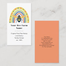 Retroimehouder Apiary Organic Honey Bee Rainbow