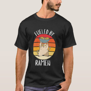 Retrokat gevoed door Ramen Ramen Food Lover T-shirt