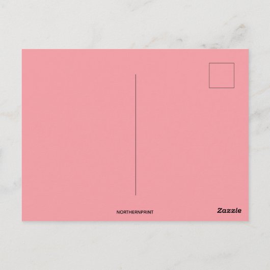 Retrokat schuift in uw hartkamer briefkaart (Achterkant)