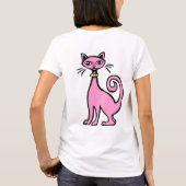 Retrokatten - (F&B-ontwerp) T-shirt (Achterkant)