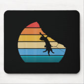 Retrokcabine betekent  Kat Gift Roc Muismat (Voorkant)