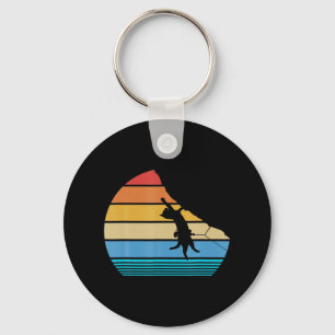 Retrokcabine betekent Kat Gift Roc Sleutelhanger