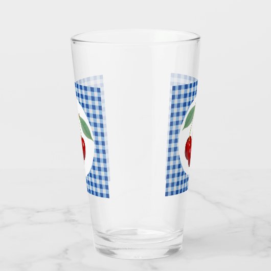 Retrokersen Drink glas (Rechts)