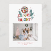 Retrokerst Briefkaart (Voorkant)