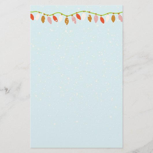 Retrokerst Briefpapier (Voorkant)