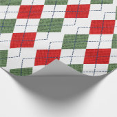 Retrokerst/eender welk omslagpapier cadeaupapier (Hoek)