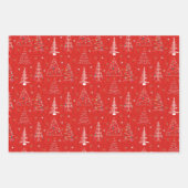 Retrokerst Inpakpapier Vel (Voorkant 2)