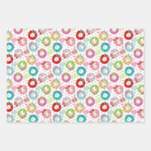 Retrokerst Inpakpapier Vel (Voorkant)