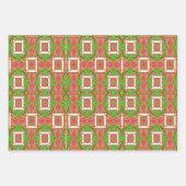 Retrokerst Inpakpapier Vel (Voorkant)