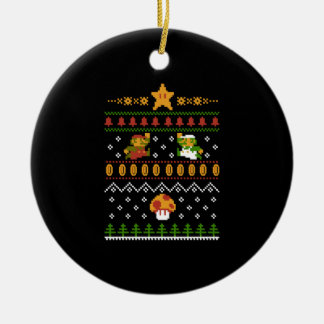 Retrokerst Keramisch Ornament