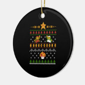 Retrokerst Keramisch Ornament (Links)