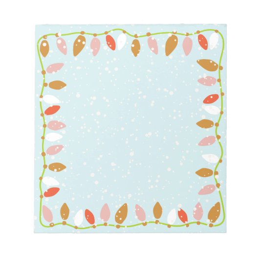 Retrokerst Notitieblok (Voorkant)