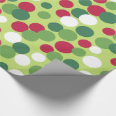 Retrokerstpapier voor Stippen Cadeaupapier (Hoek)