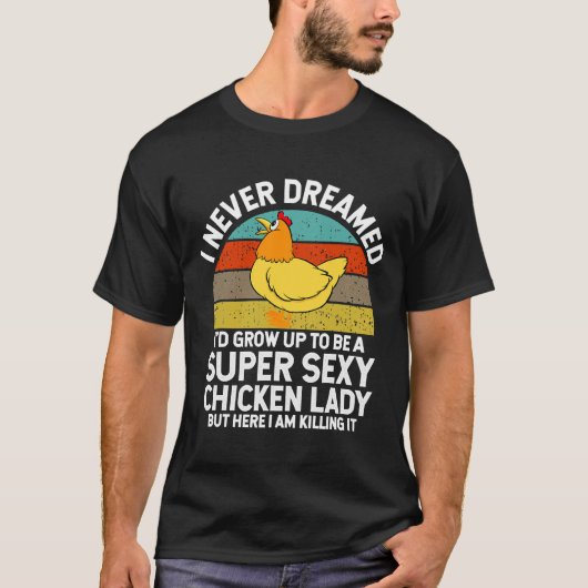 Retrokiemdame T-shirt (Voorkant)