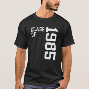 Retroklasse 1985 Senior High School Reunion Vin T-shirt