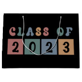 Retroklasse 2023 Schoolacademie — Gift Groot Cadeauzakje (Voorkant)