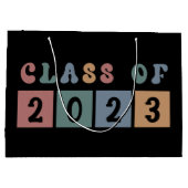 Retroklasse 2023 Schoolacademie — Gift Groot Cadeauzakje (Achterkant)