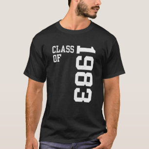 Retroklasse van 1983 Senior High School Reunion Vi T-shirt