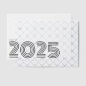 Retroklasse van 2025 vellum uitnodigingen (Offset (Uitnodiging))