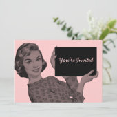 Retroklembord Kaart (Staand voorkant)