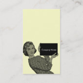 Retroklembord Visitekaartje (Achterkant)