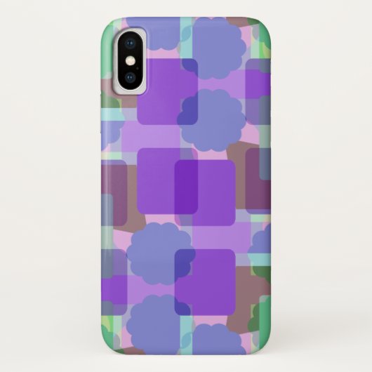 Retrokleuren Case-Mate iPhone Case (Achterkant)